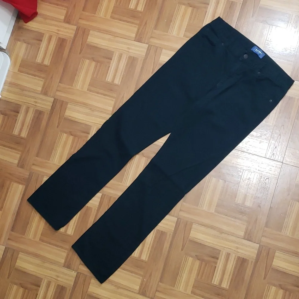 OLD NAVY boy's black skinny jeans